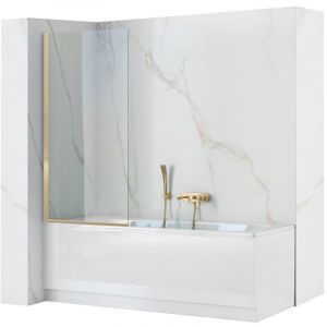Réa Pare-baignoire paroi elegant gold 80