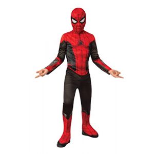 Rubie's Déguisement classique Spiderman No Way Home enfant - Couleur Rouge - Taille 5 à 6 ans (105 à 116 cm)