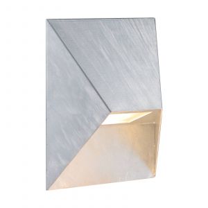 Nordlux Applique murale pontio, Acier galvanisé - Couleur Acier galvanisé, GU10 - H.19.1, IP54 / Extérieur