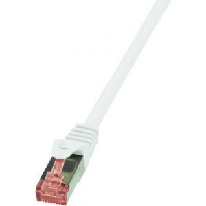 Image de Logilink CQ2061S - Câble réseau CAT 6 S/FTP 3m blanc