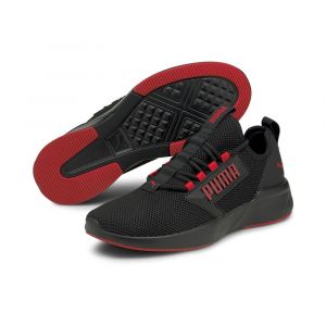 Puma Retaliate, Chaussure de Piste d'athltisme Homme, Noir/Rouge Black High Risk Red, 40 EU