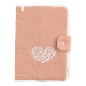 Sauthon Protège Carnet De Santé En Coton Matelassé
