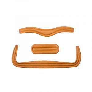 Fourreau de bridon doublure en cuir Kavalkade Caliano Cerra