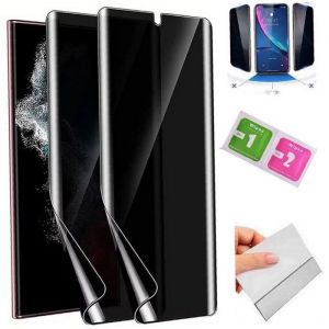 FILM DE PROTECTION T&Eacute;L&Eacute;PHONE- Samsung - Galaxy Note 20 Ultra - Anti-espion - R&eacute;sistant aux rayures - Installation facile