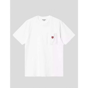 Carhartt WIP Pocket Heart T-Shirt blanc