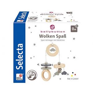 Image de Schmidt SELECTA SPIELZEUG Belly Button Mini Mobile - Gris - Dès la Naissance