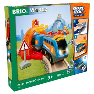 Brio Smart Tech Sound - Railway Action Tunnel Circle Set