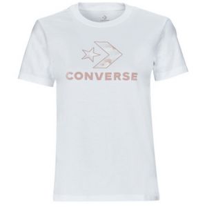 Converse T-shirt FLORAL STAR CHEVRON - Couleur S,M,L,XL,XS - Taille Blanc