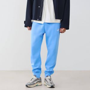 Nike Pant Jogger Club Bleu/blanc