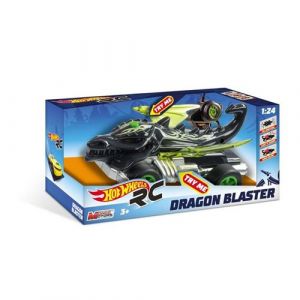 Mondo Motors MONDO - Hot Wheels - Dragon blaster - voiture radiocommandée - sons et mouvement - échelle 1/24ème - Garçon - A partir de 3 ans