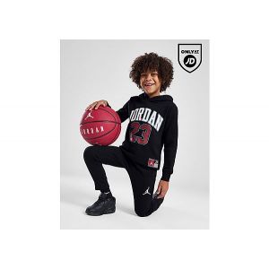 Jordan Jersey Pullover Tracksuit Children - Black, Black - Taille 3-4Y