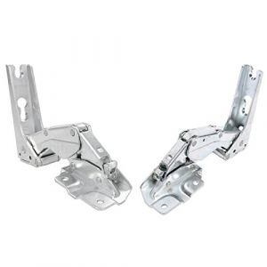 Hettich 3362/3363/5.0 Paire de charnières de porte intégrées pour réfrigérateur/congélateur