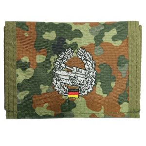 Trevi Portefeuille, nylon, BW camo, w/ins., logo, Couleur:flecktarn/Panzer