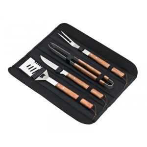 Deglon 8031603-V - Set pour barbecue 4 pi&egrave;ces