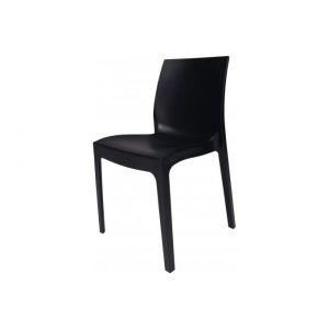 Declikdeco : Chaise Design Grise Anthracite ILE