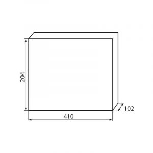 Kanlux Tableau Électrique mural Blanc / bleu 18P Modules