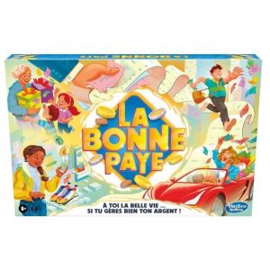 Hasbro La Bonne Paye Nouvelle Edition 2-6 Joueurs, Plateau Version Fr - Jeu De Societe Original, Familial - Set Nouveaute Et Carte
