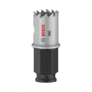 Bosch 1x Scie trépan PRO Sheet Metal Power Change Plus (pour Tôles en acier inoxydable, Tôles en acier, Ø 20 mm, Professional Accessoire Perceuses/visseuses rotatives)