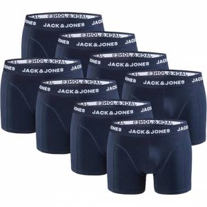 Jack & Jones Boxer Hommes Boxer-short Paquet de 8 Navy Blazer 12259926-5-8