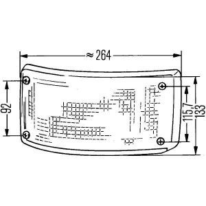 Image de Hella Feu de recul (2ZR 005 603-061)