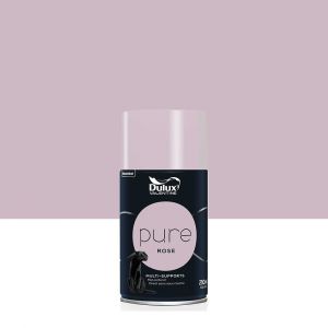 Dulux Valentine Bombe de Peinture murs & boiseries Pure Rose 0,25 l - Rose
