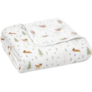 Image de Aden + Anais Couverture en coton essentials bambi disney + friends (112 x 112 cm)