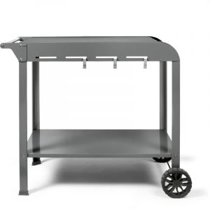 Livoo Desserte gris 91.5x50.2x80cm GS168G
