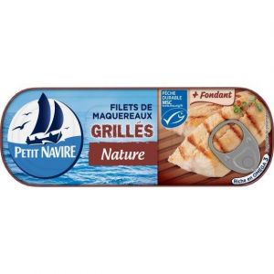 Petit Navire Filets de maquereaux le grill&eacute;