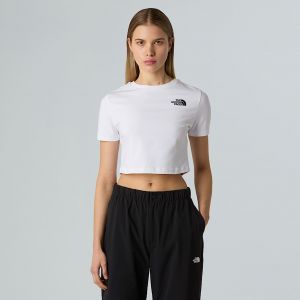 The North Face T-shirt Court Pour Femme Tnf White Taille L female
