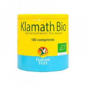 Image de Klamath bio boîte 180 comprimés de 500 mg jaune