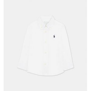 Ralph Lauren Chemise en coton doux Blanc - Taille 18 Mois