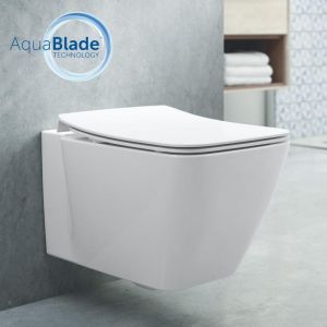 Image de Ideal Standard WC mural Strada II AquaBlade T2997, kit de fixation inclus, Coloris: Blanc avec Idéal Plus - T2997MA