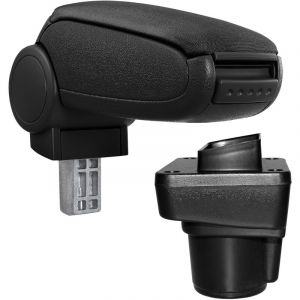 Pro.tec - Ford Ka + Armes centrales en tissu et compartiment de magasin noir