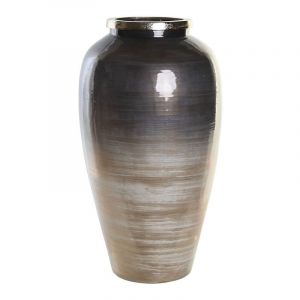 Dkd Home Decor - Vase Verre Aluminium Multicouleur 29 x 29 x 52 cm Moderne