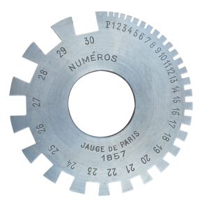 Faithfull Jauge de paris - Jauge de paris - capacité de 0,5 à 10 mm