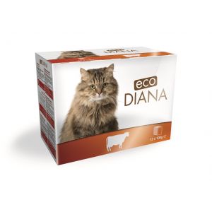 Eco diana Émincés au bœuf - 12 pochons de 100 g