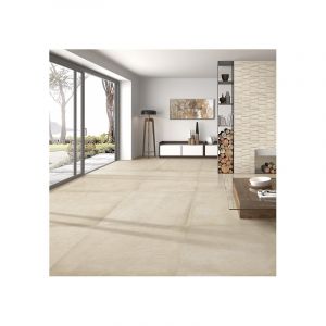 Materika Sand - 75x75 Cm - Carrelage Sol Moderne Brut