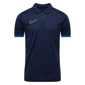 Nike FZ9763-410 Y NK DF ACD25 SS Polo Sweatshirt Unisex Midnight Navy/Royal Blue/White/White Taille M