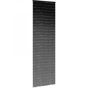 VidaXL Rideau anti insectes gris foncé 56 x 185 cm bambou