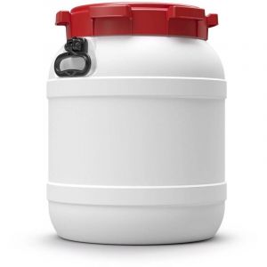 Multitanks Fut / Bidon plastique alimentaire grande ouverture à visser - curtec 55 litres