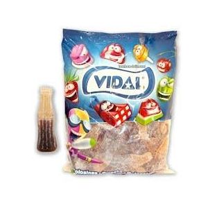 Vidal Bouteille cola geante acide 2kg - Kandyshop.fr