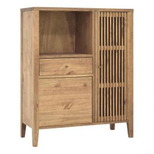 Time Buffet combi 2 portes 1 tiroir Equatoria teck