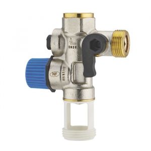 Groupe de sécurité chauffe-eau NF droit siège inox anti-corrosion MF20x27 (3/4) NOYON & THIEBAULT