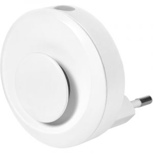 Osram Lunetta Backlight Ellipse blanc, luminaire mobile, 0,31 W, 4 lm, blanc chaud, veilleuse avec détecteur de mouvement, capteur jour/nuit, pour intérieur