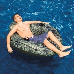 Image de Intex Fauteuil Gonflable "River Run" 135cm Camouflage