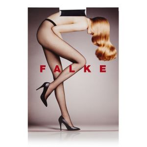 Falke Collant Net Fibre artificielle Noir - Couleur Noir - Taille L