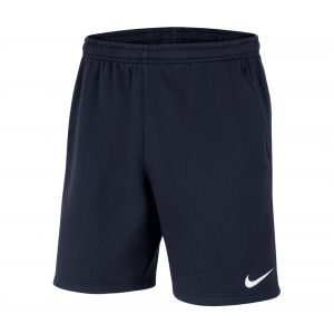 Nike Short Fleece Park 20 - Bleu Foncé/Blanc, pointure X-Large - Bleu - Taille X-Large