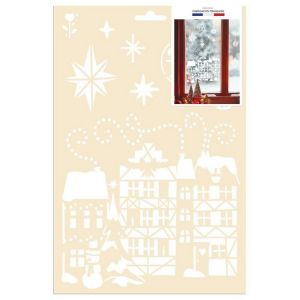 Graine Créative Pochoir A4 Noël à la maison