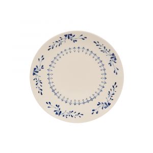 Table passion Assiette plate Appoline bleue 27 cm (lot de 6)