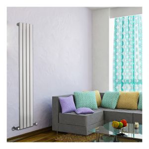 Image de Hudson Reed Radiateur design vertical Delta 160 cm x 28 cm x 3 cm